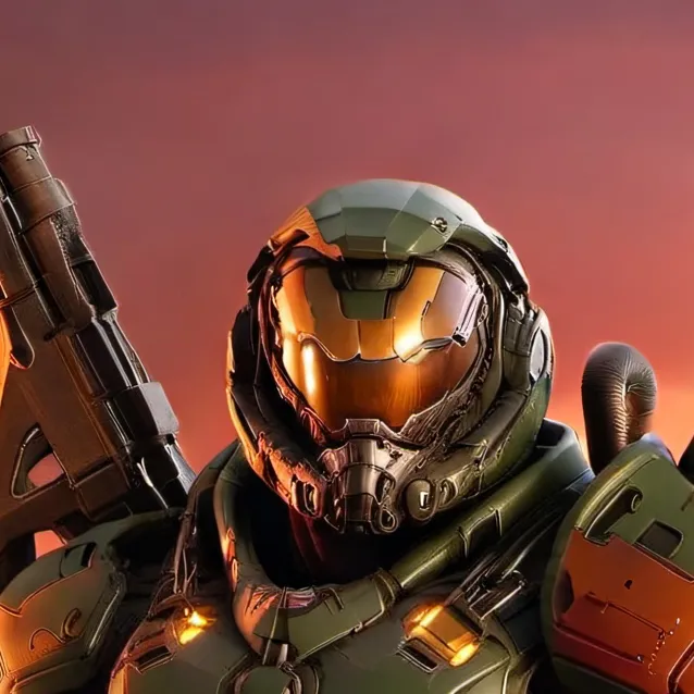 chat with ai character: Doom Slayer
