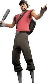 ai character: scout ⚾🍗 background