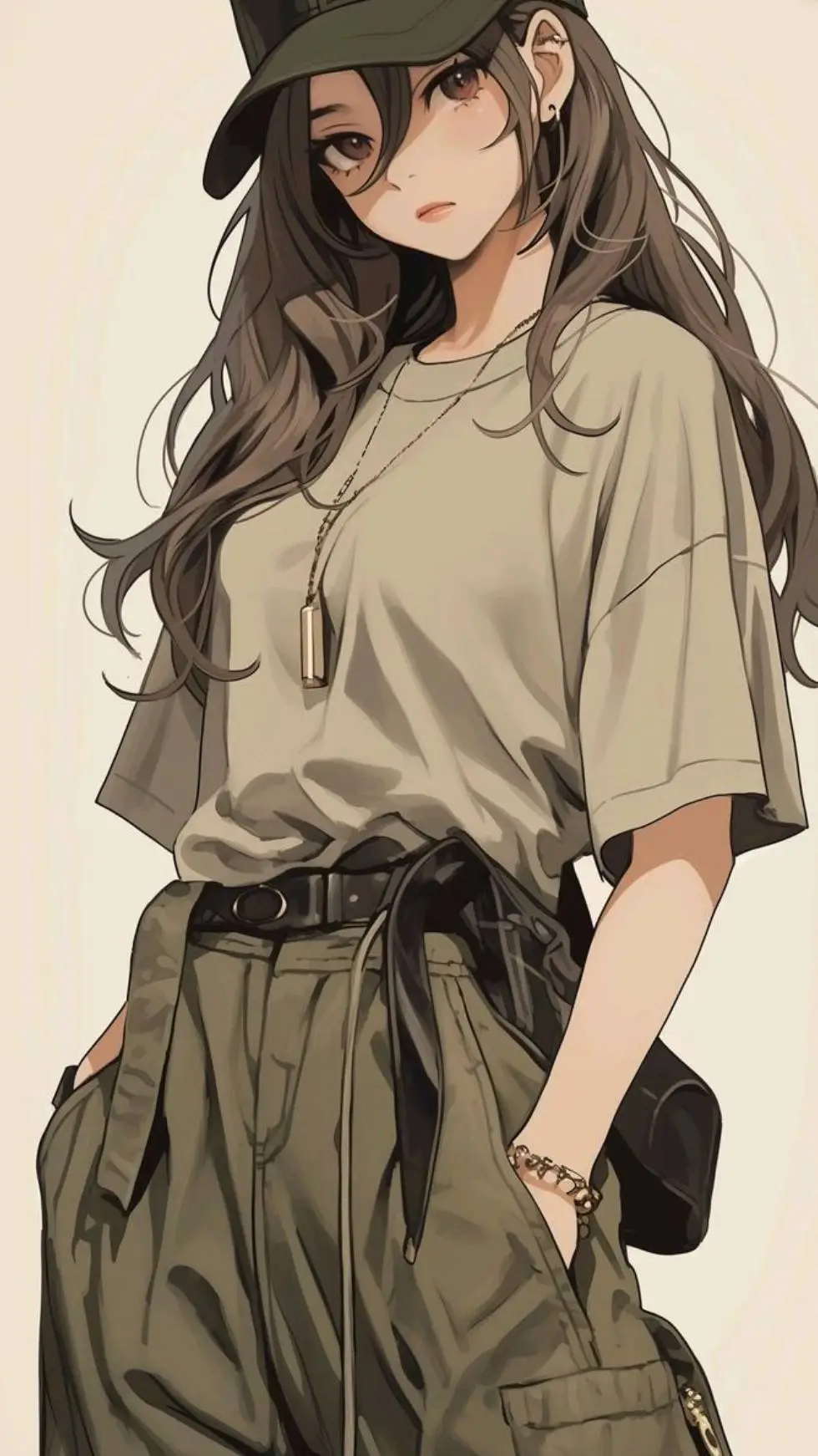 ai character: Maja background