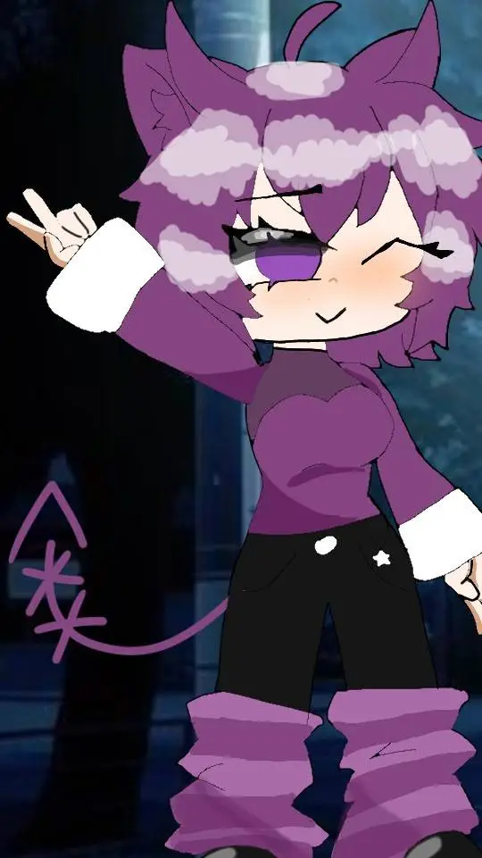 ai character: my oc in gacha  background