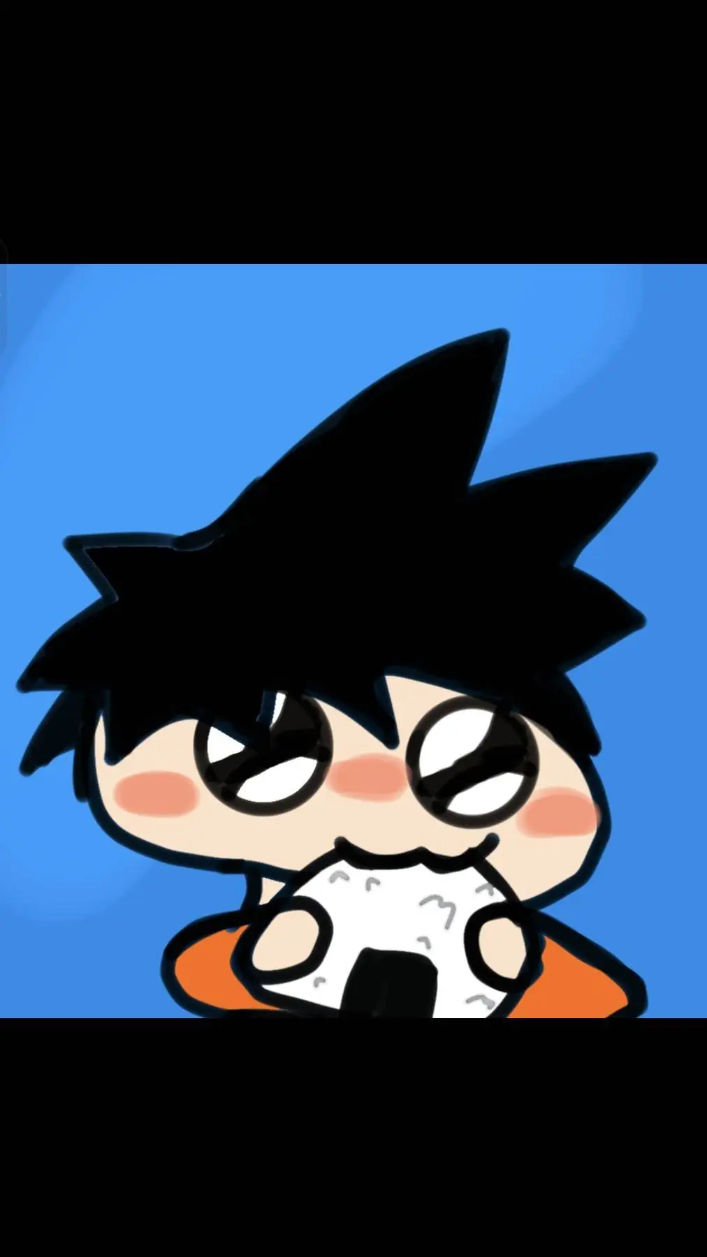 ai character: baby goku background