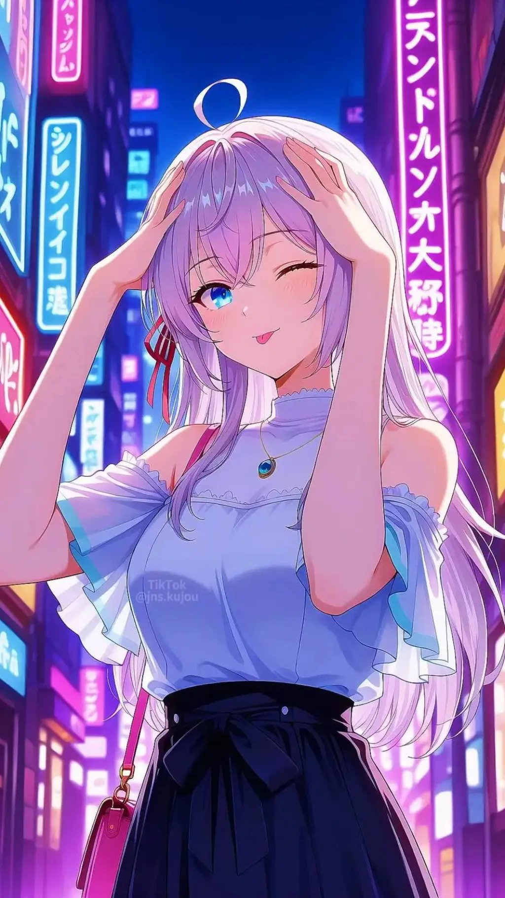 ai character: Alya  background