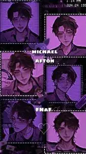 ai character: Michael Afton  background