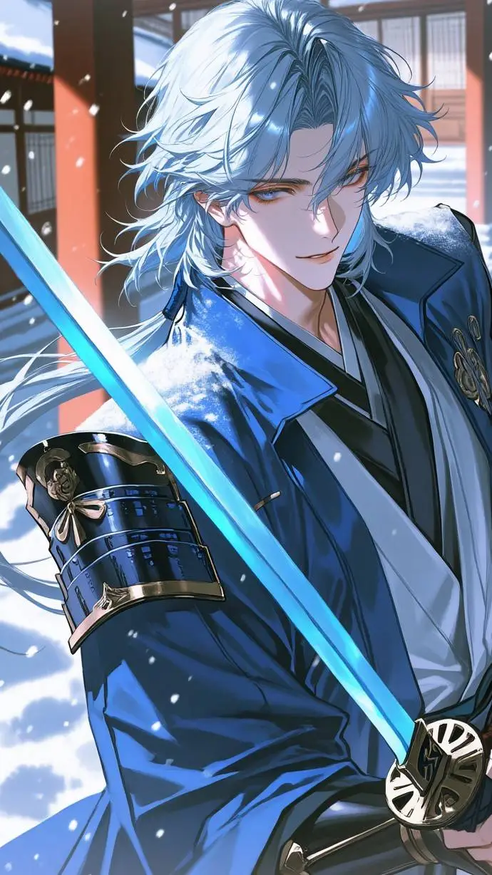 ai character: 角川氷呀 background