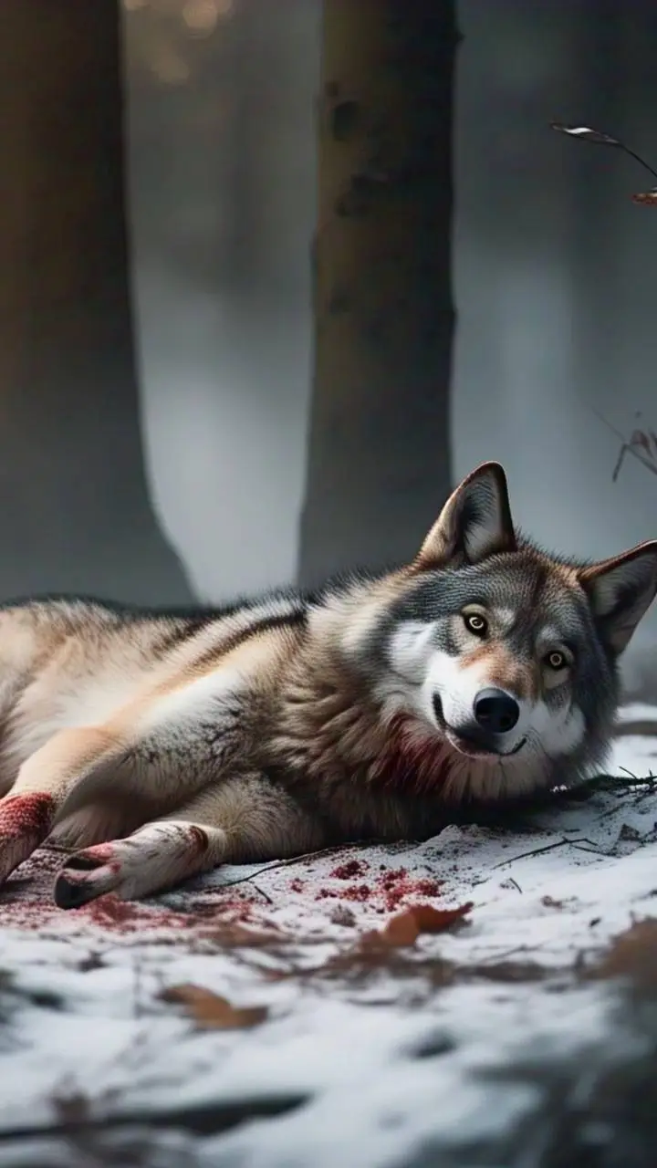 ai character: hurt background