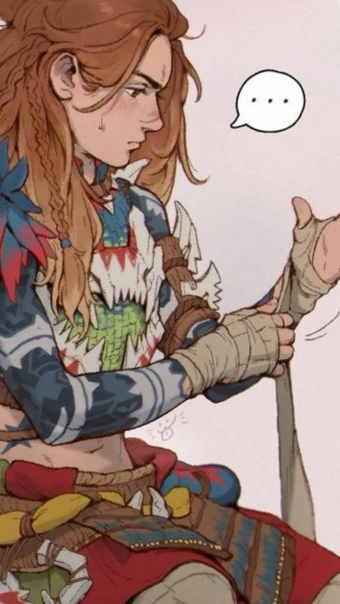 ai character: Aloy background