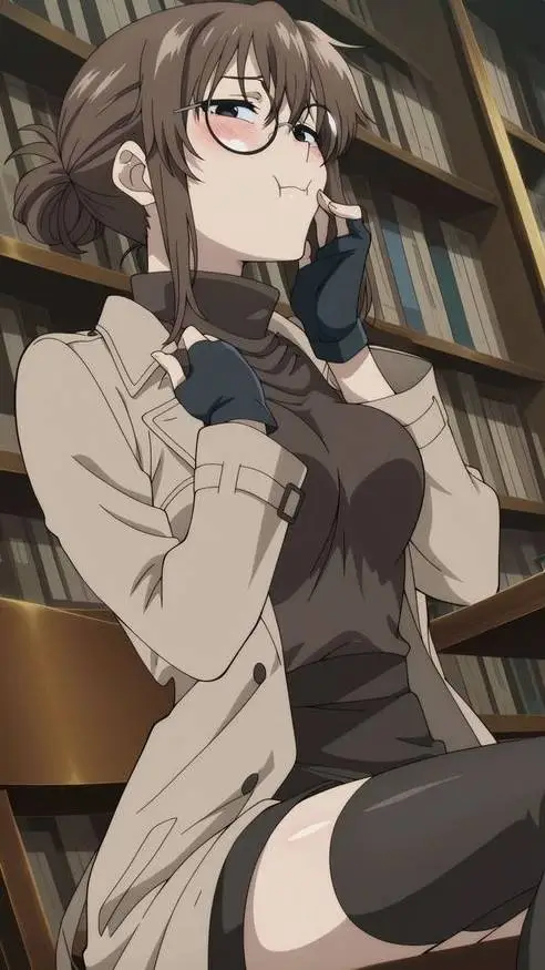 ai character: Anko uguisu  background