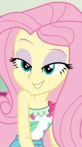 ai character: Fluttershy background