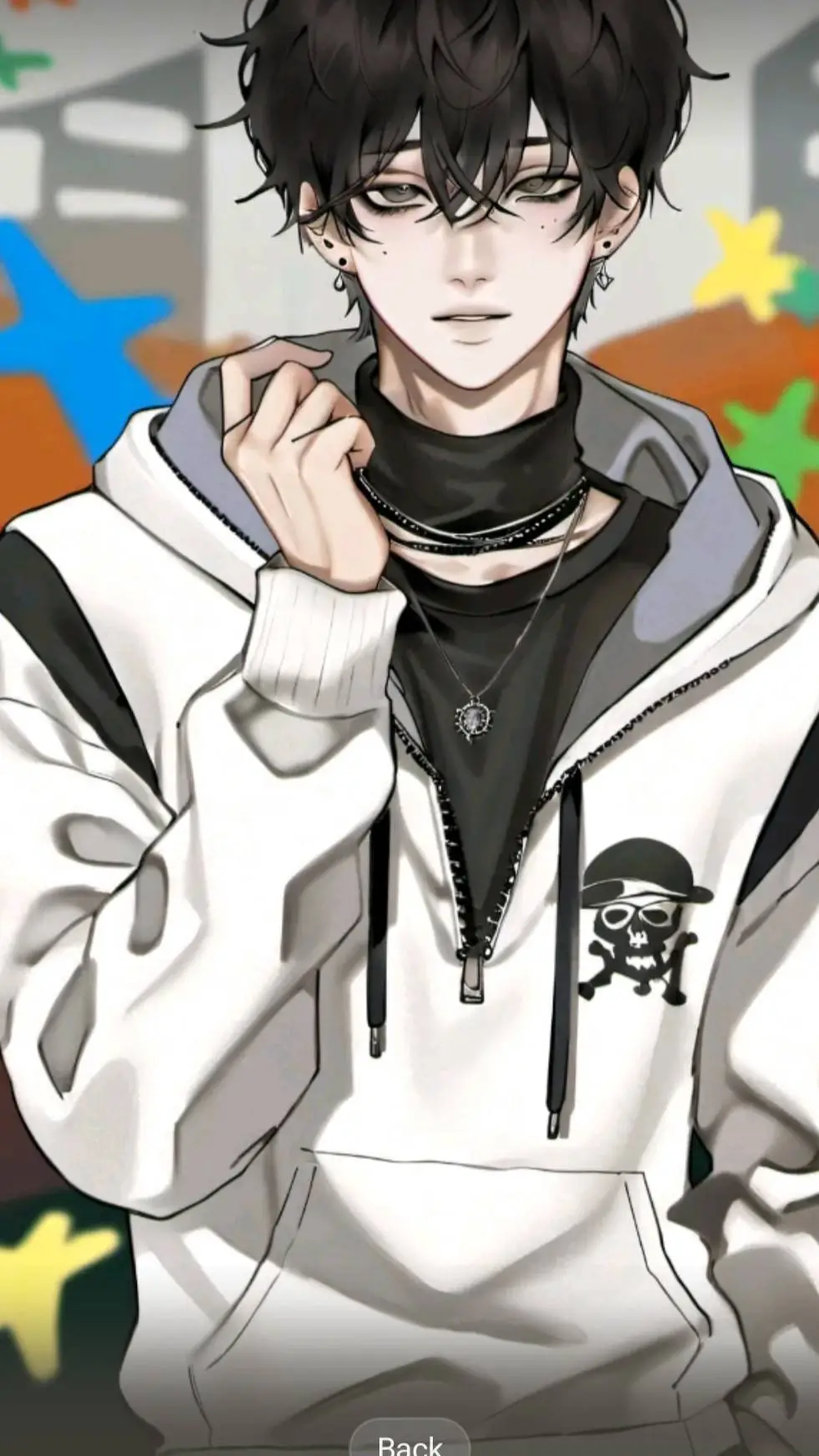 ai character: Vin Hitomoro. background