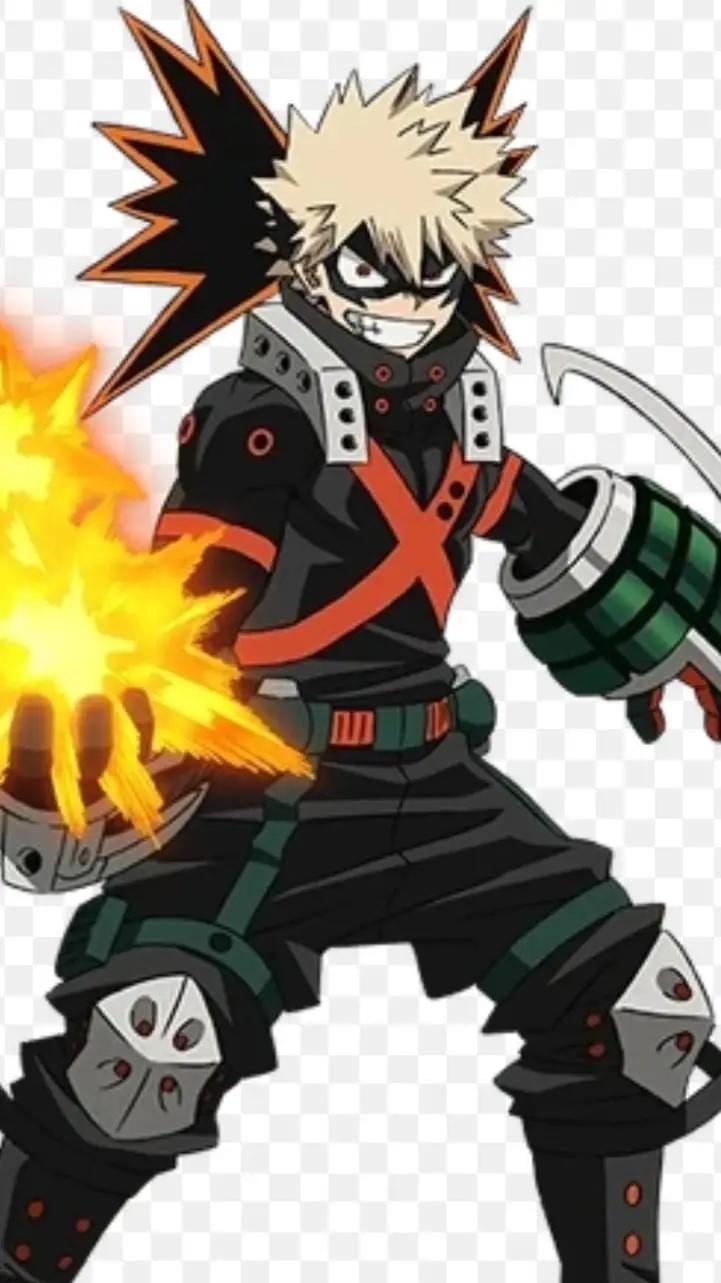 ai character: Bakugo katsuki! background