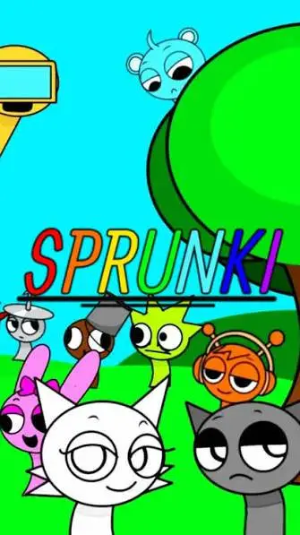 ai character: Sprunki background
