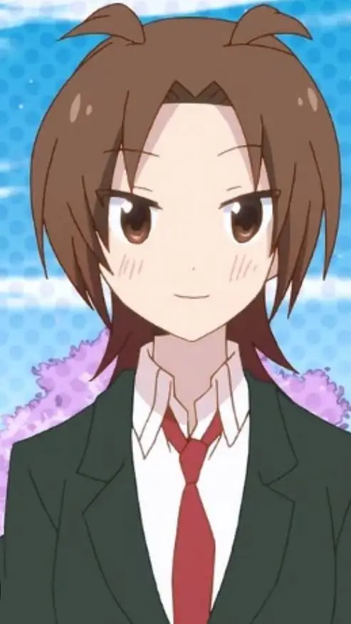 ai character: yuzu izuka  background