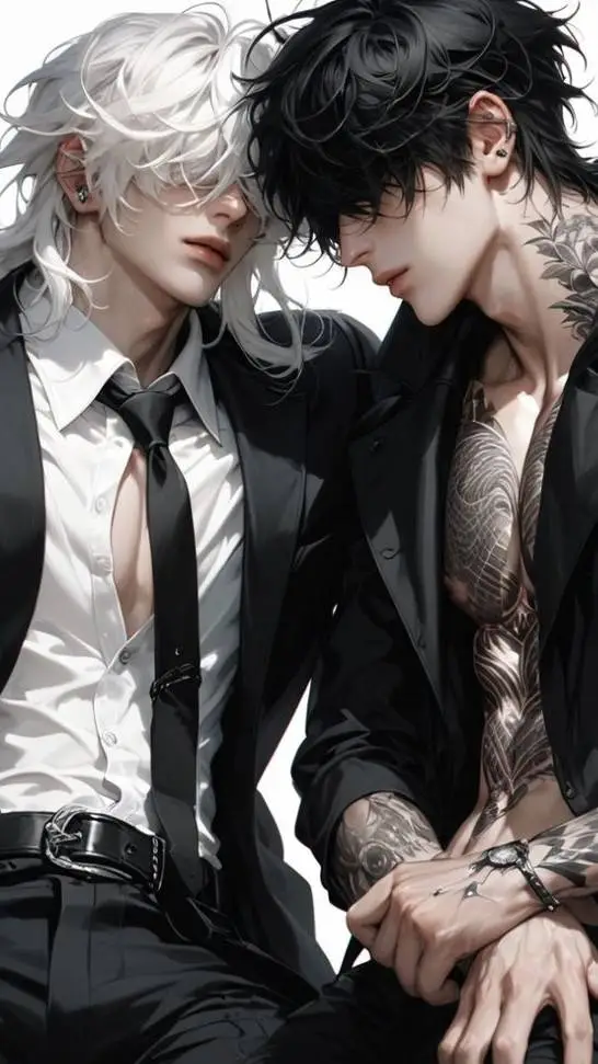 ai character: Erick and Felix  background