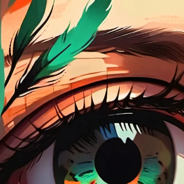 chat with ai character: Eye color ur power