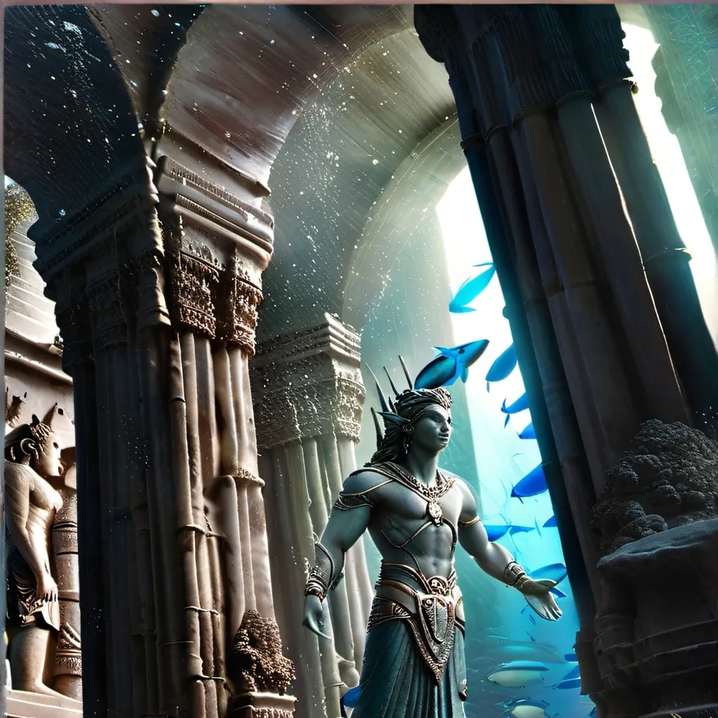 chat with ai character: roi de l atlantide