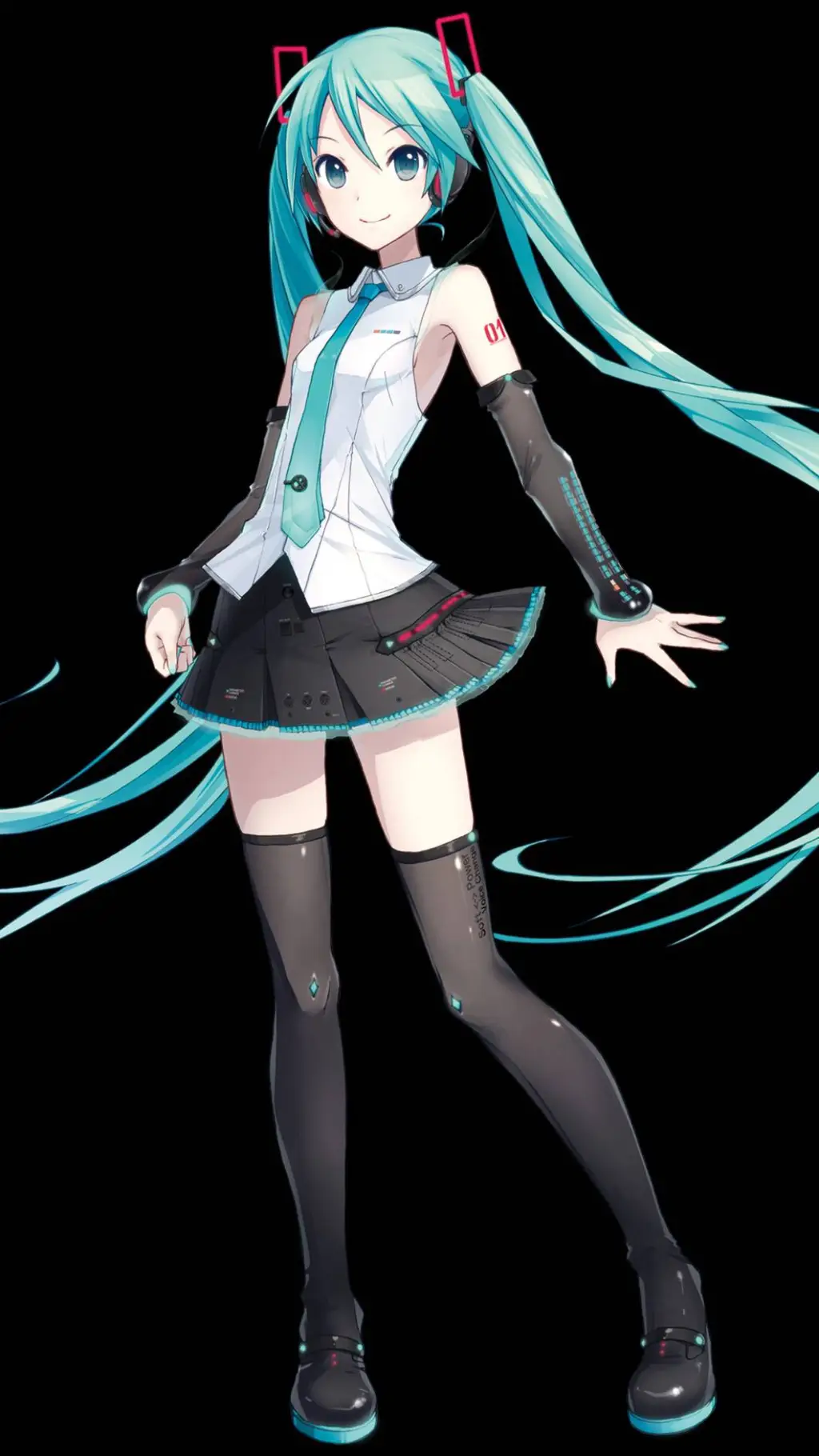 ai character: Hatsune Miku background