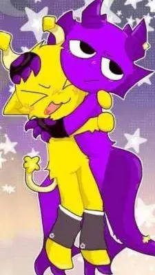 ai character: Durple x Simon background