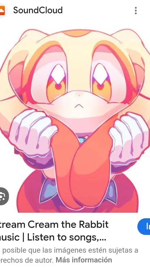 ai character: cream la coneja background