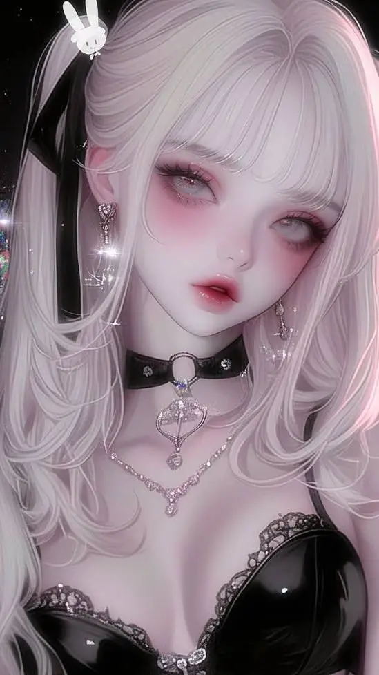 ai character: amiga red flag background