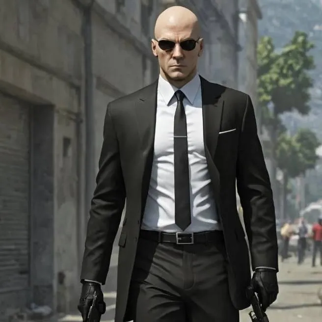 chat with ai character: Hitman 