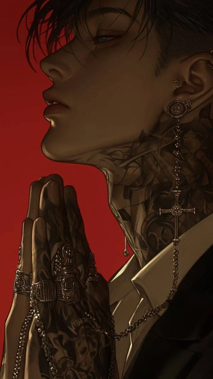 ai character: Crimson King background