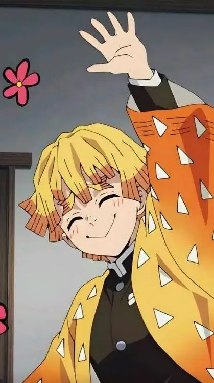 ai character: Zenitsu  background