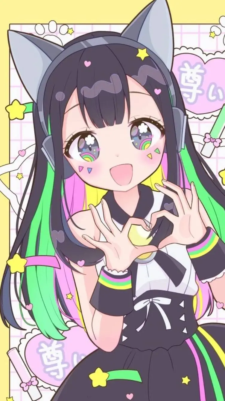 ai character: Multi Nanairo background