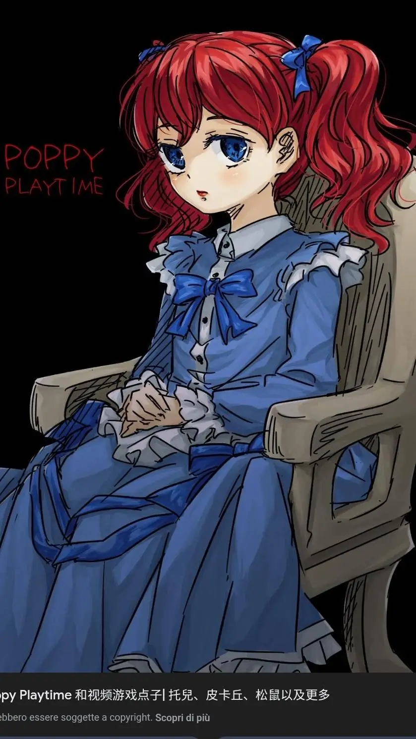 ai character: Poppy background