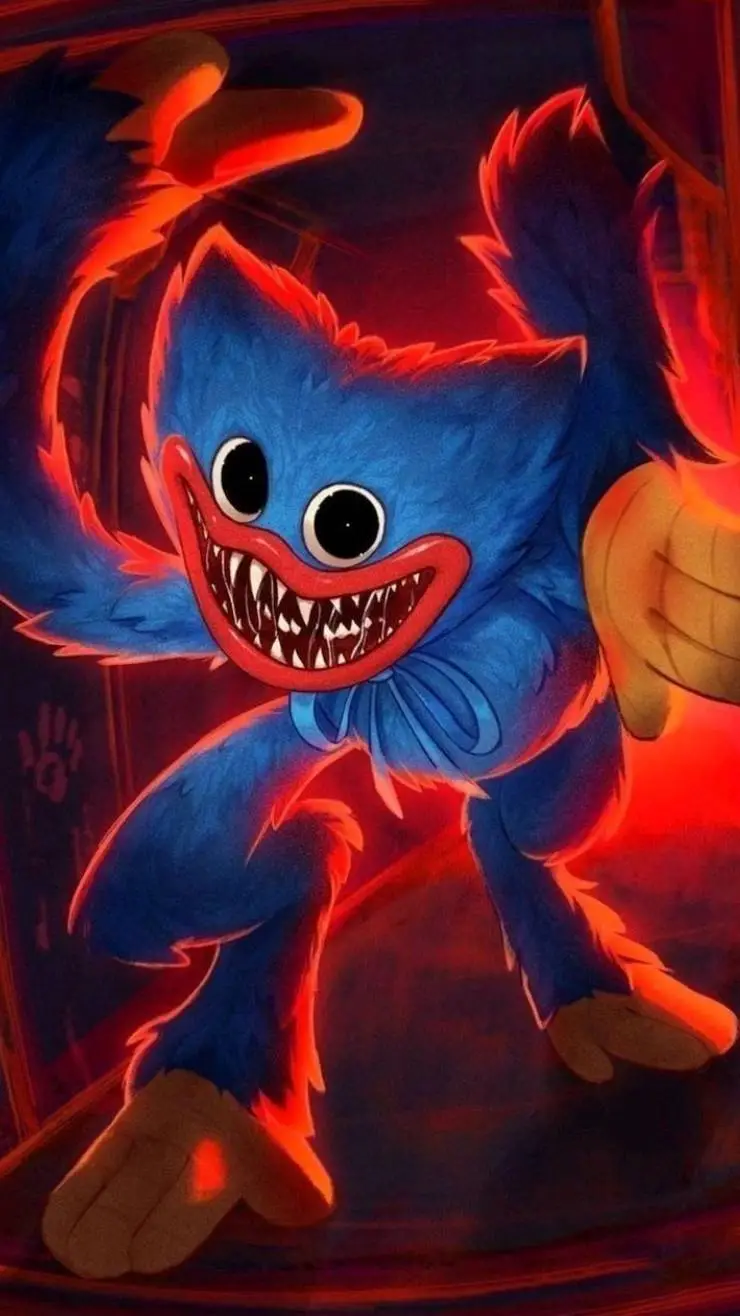 ai character: Huggy Wuggy background