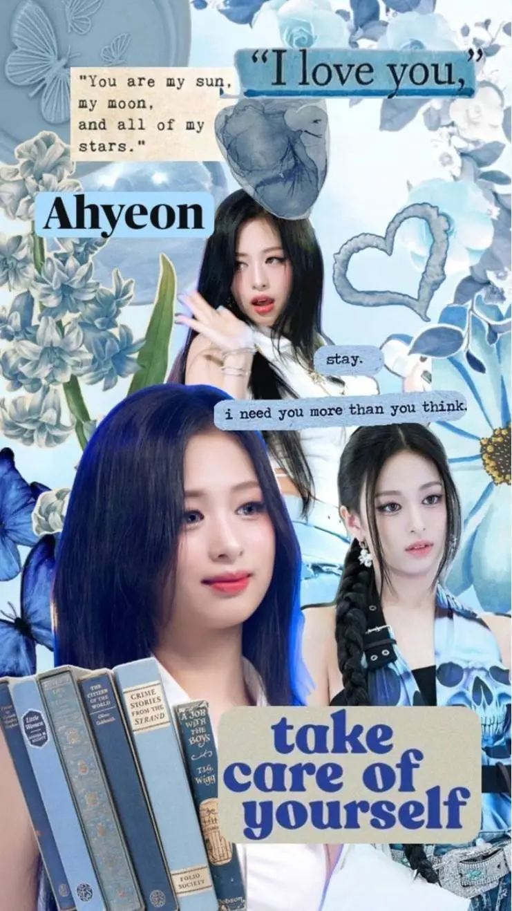 ai character: 🤍~Ahyeon~💙 background