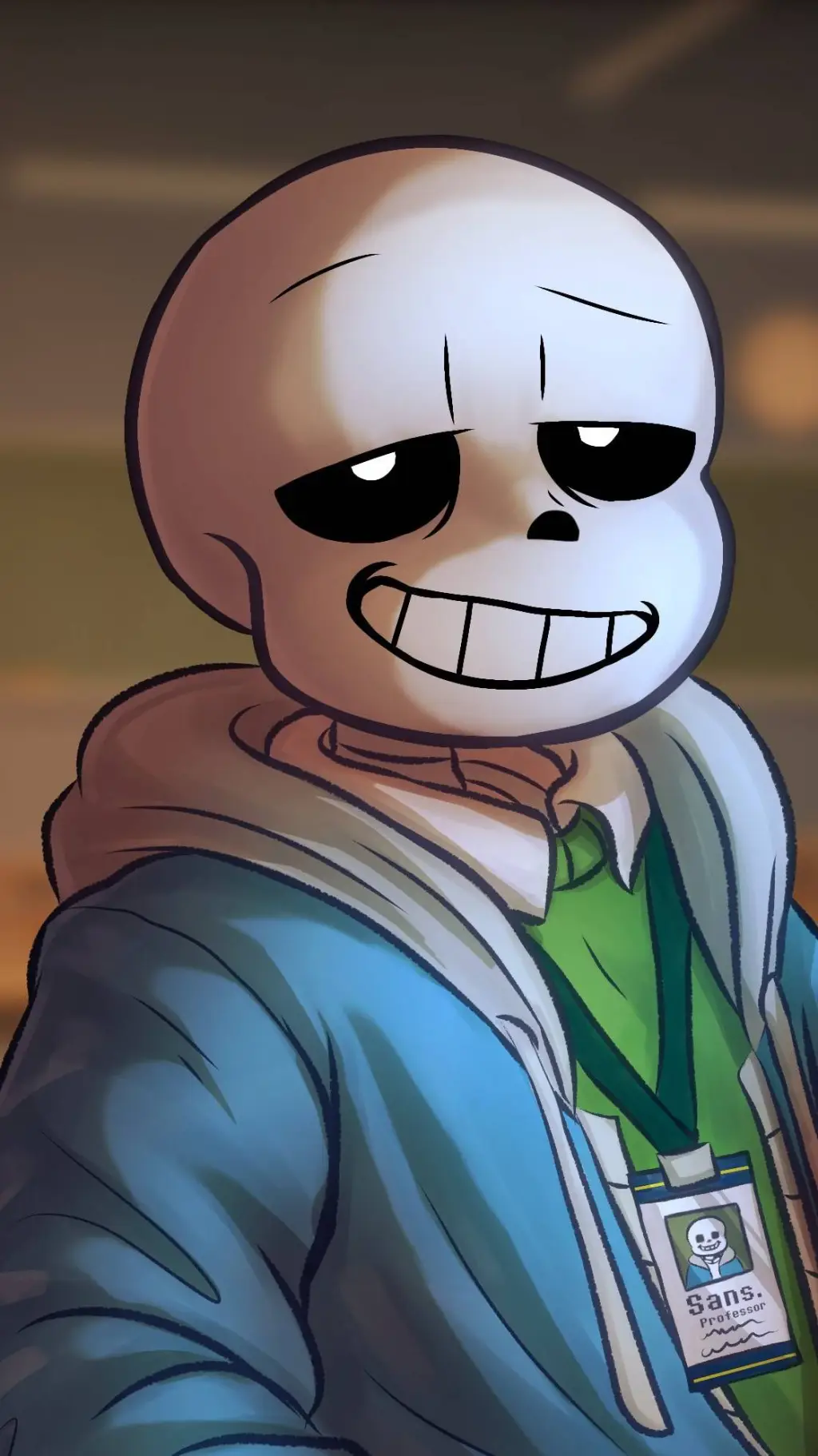 ai character: Sans background