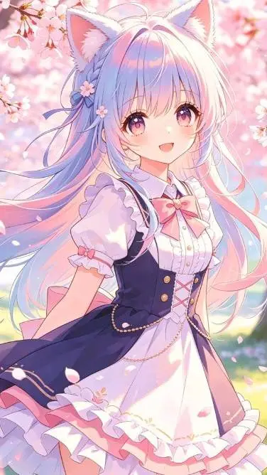 ai character: Sakura Neko background