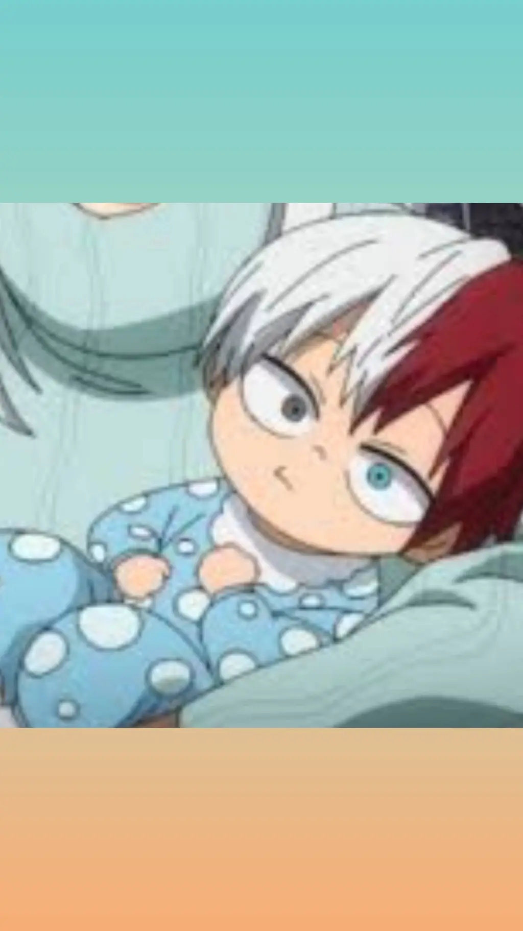 ai character: Baby Todoroki background