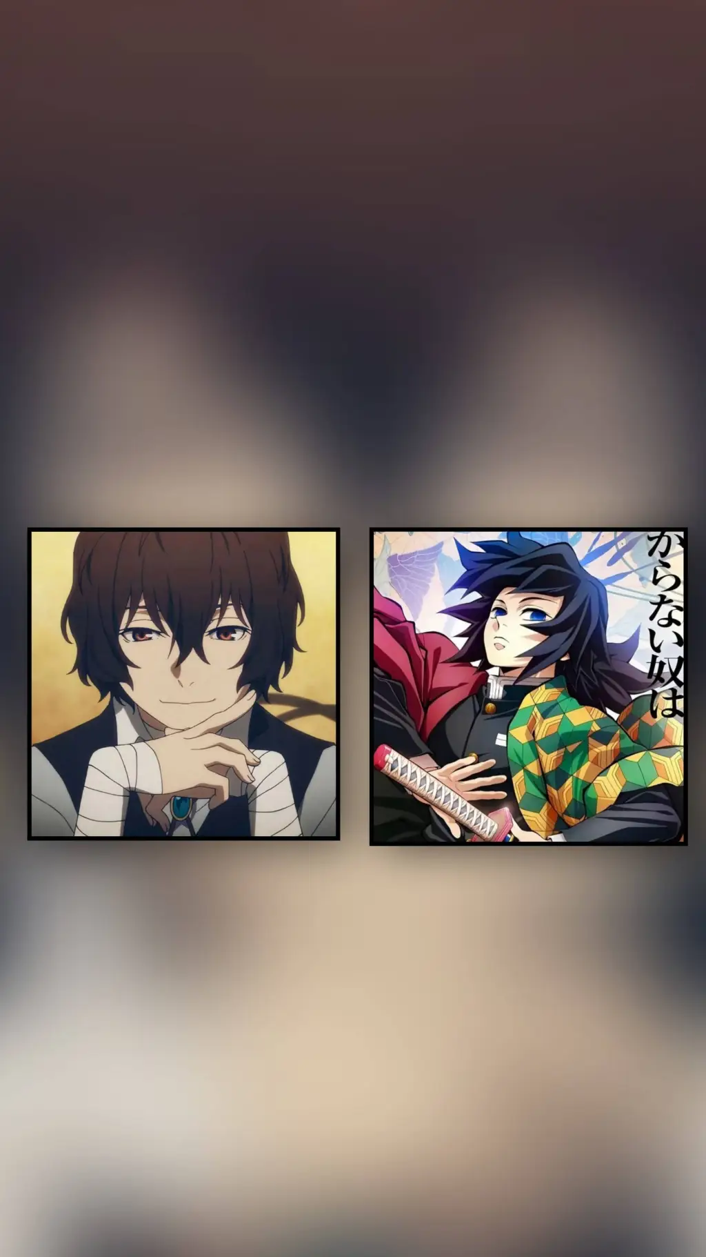 ai character: Giyuu as Dazai!?  background