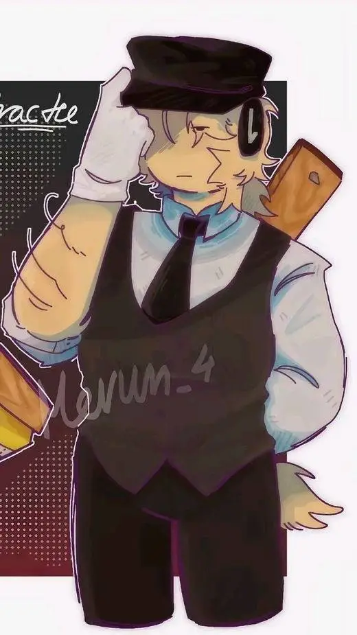 ai character: ✰Contractee✰ background