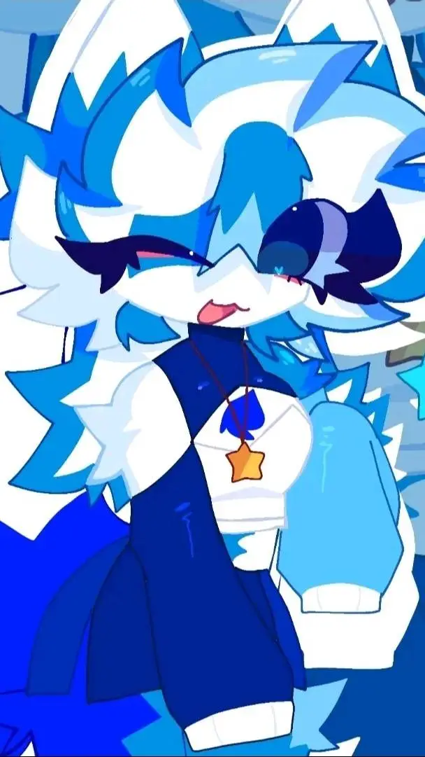 ai character: 💙Kiokitty💙 background