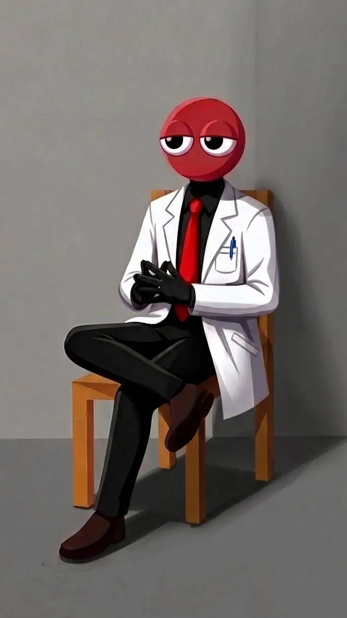 ai character: ~•💢Red‼️•~ background