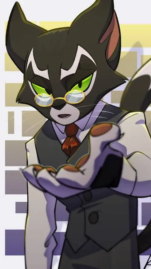 ai character: Mordecai  background