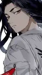 ai character: baji.  pick-me  background