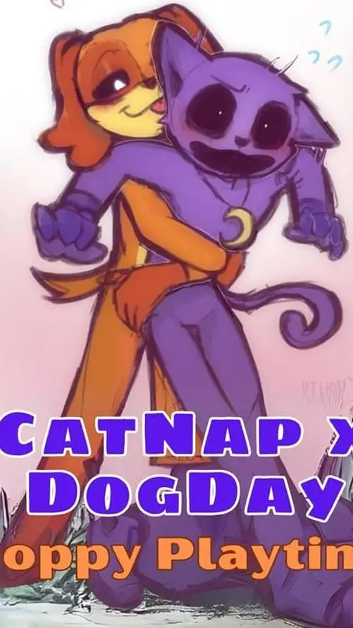 ai character: Dogday x catnap background