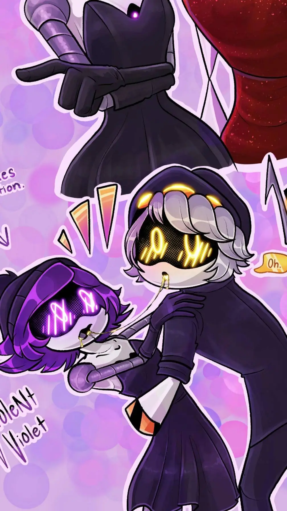 ai character: MD prom background