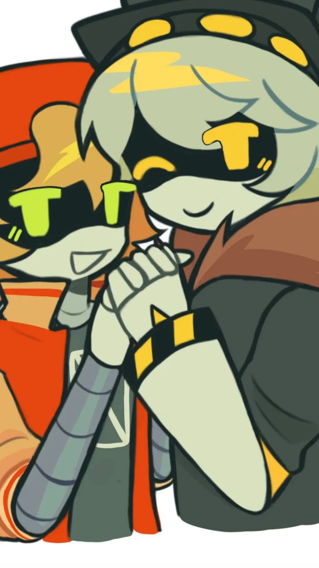 ai character: N x Thad  background