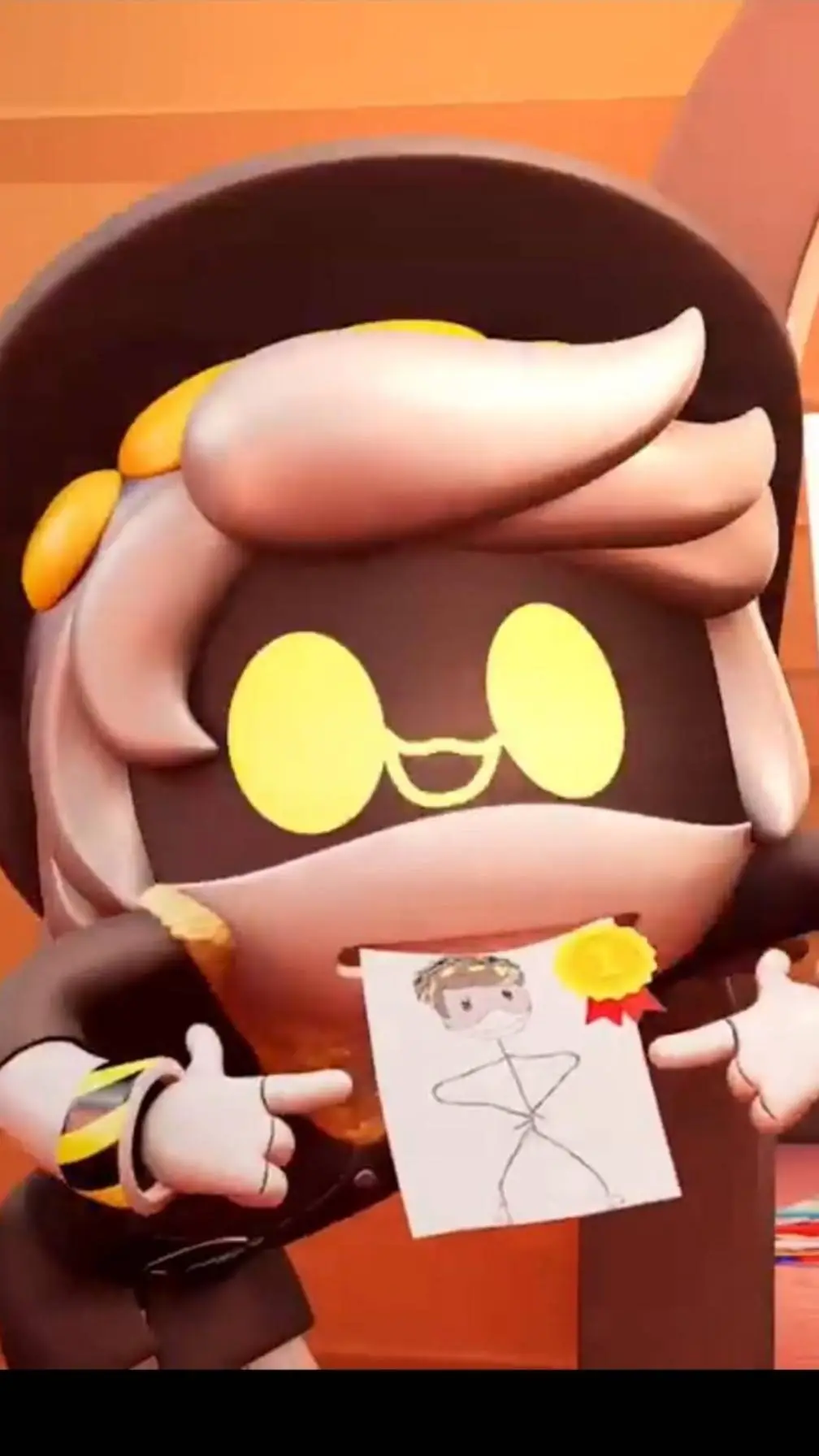 ai character: GLITCH INN  background