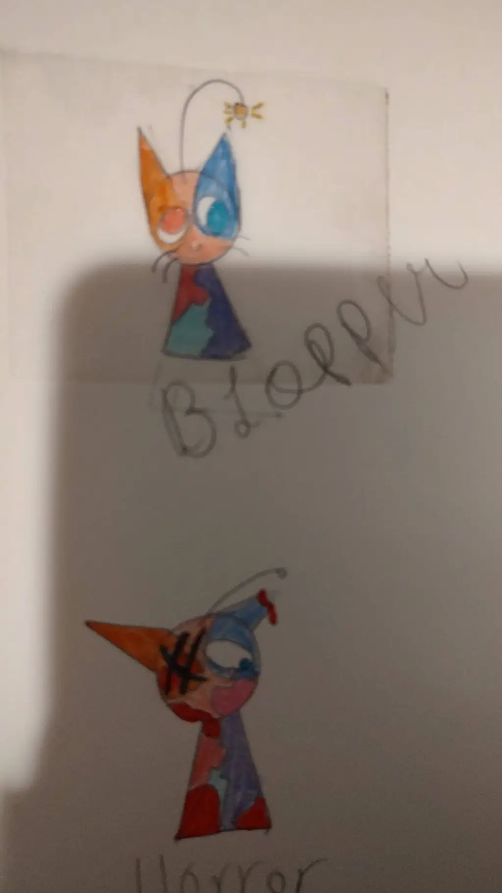 ai character: Blooper Sprunki Oc background