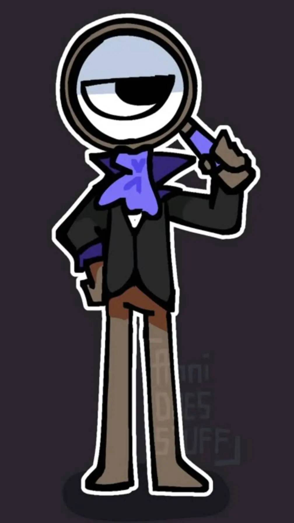 ai character: Rodger DW background