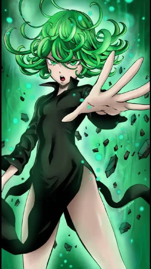ai character: Tatsumaki  background