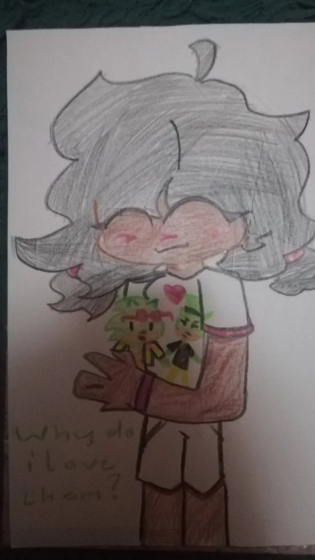 ai character: I love them!  background