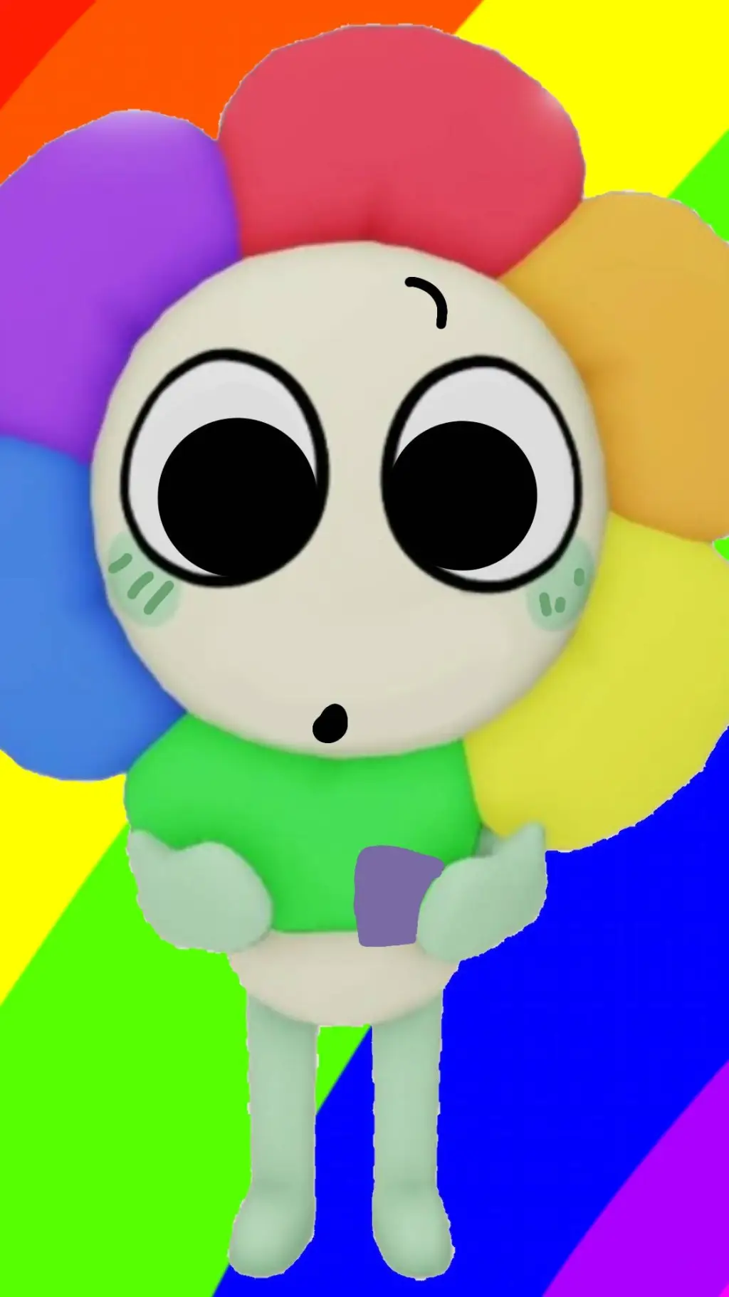 ai character: Dandys inflation  background