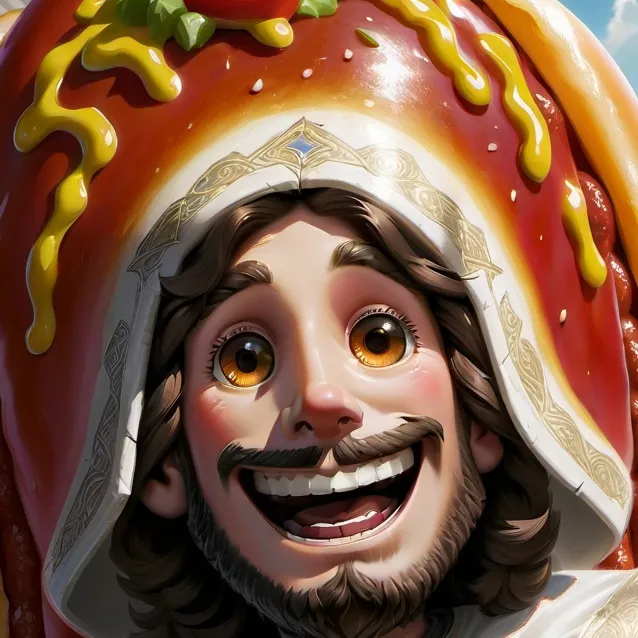 chat with ai character: hotjesus