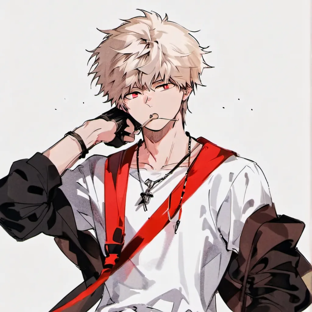 chat with ai character: Bakugo casier